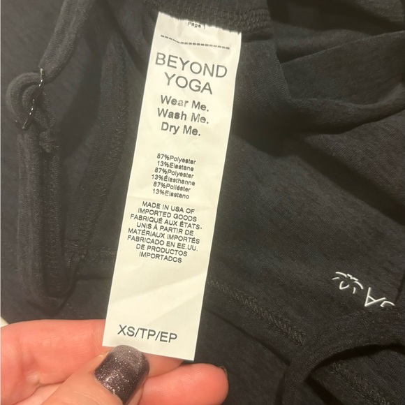 Beyond Yoga Spacedye Keep Pace Biker Jumpsuit, size XS. New with tags NWT, black - Picture 8 of 9